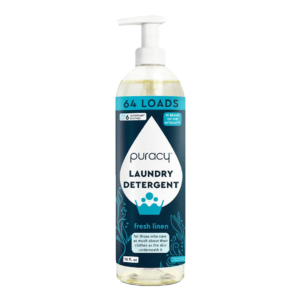 Natural Liquid Laundry Detergent with Stain Fighting Enzymes - Fresh Linen, 16 fl oz